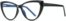 På billedet ser du et stemningsbillede (#2) fra Cat-Eye bluelight briller til kvinder, Flash fra brandet Solbrillerne.dk i en størrelse H: 54 cm. B: 16 cm. L: 147 cm. i farven Sort